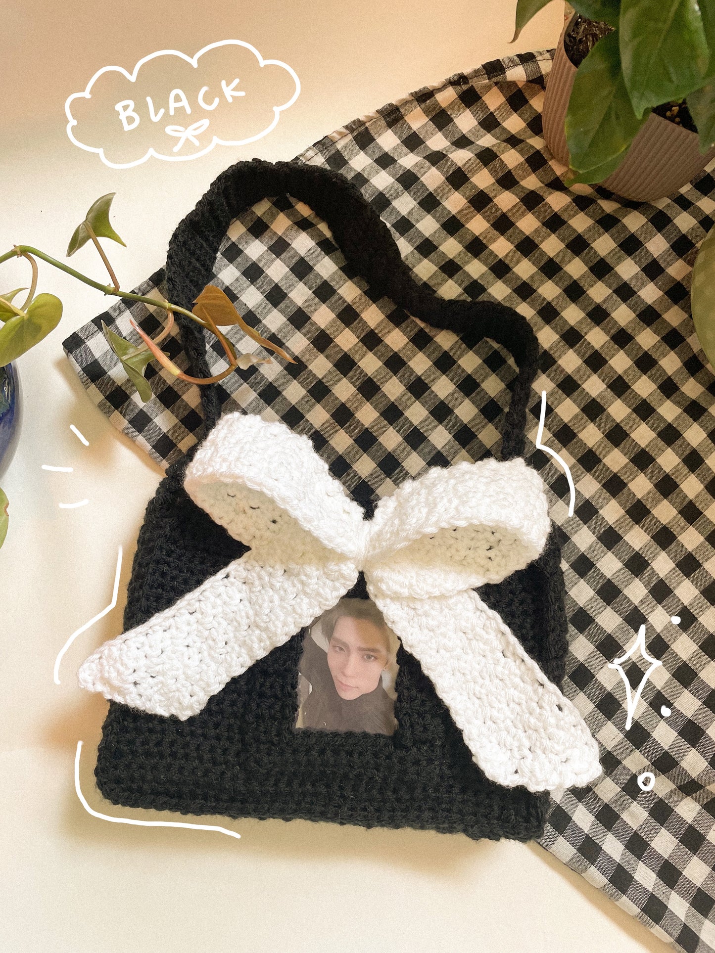 Crochet Kpop Photocard Bags