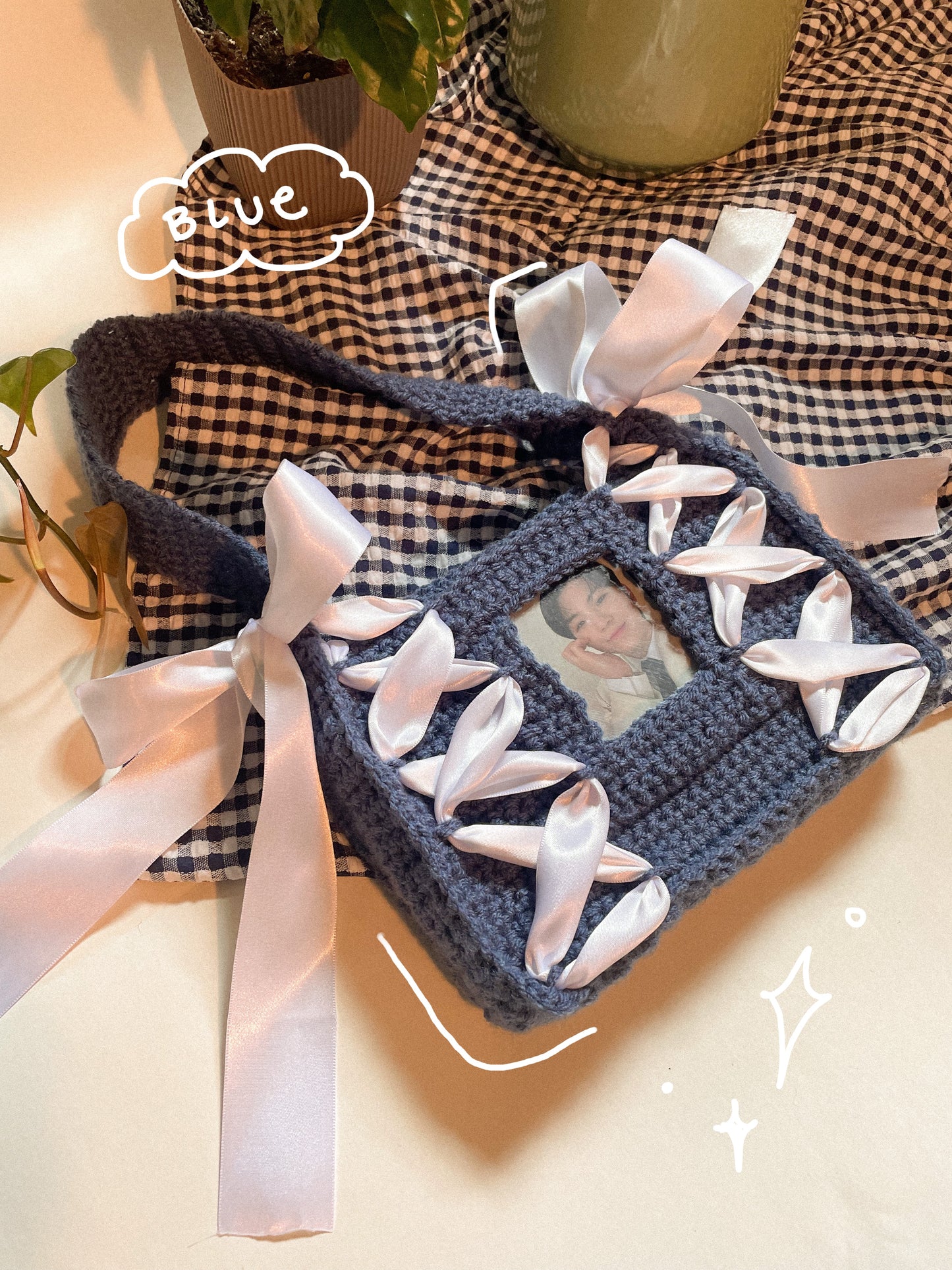 Crochet Kpop Photocard Bags