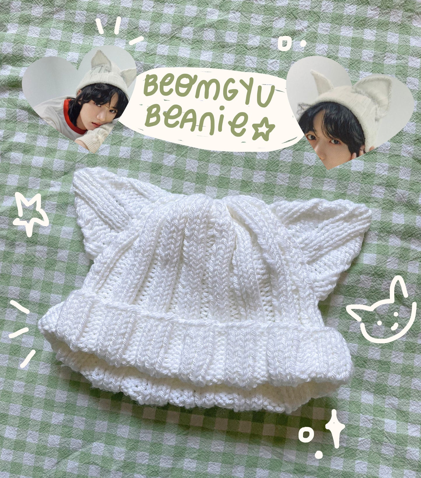 Beomgyu Cat Beanie