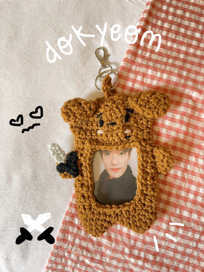 Crochet SVT Photocard Holders