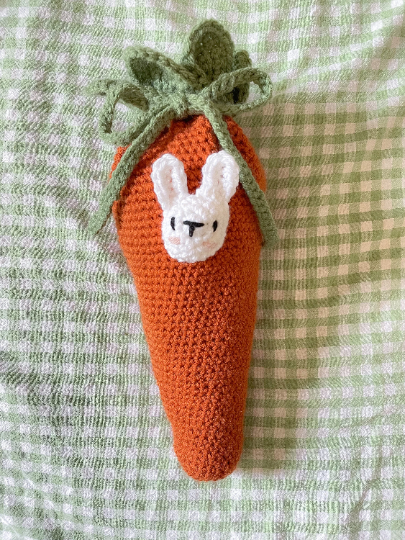 Crochet Caratbong Pouch 🥕