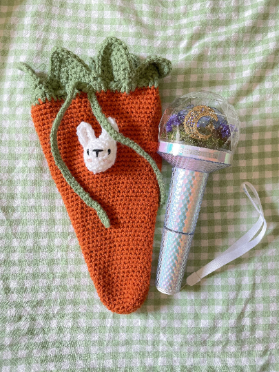 Crochet Caratbong Pouch 🥕